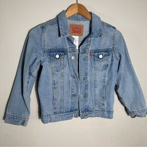 Levi's Kids Classic Light-Blue Denim Trucker Jacket